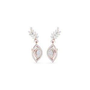 Diamond Earring in 18Kt Gold (8.000 gram) with Diamonds (1.52 Ct)