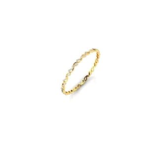 Elegant Diamond Bangle (1.68 Ct) In 18Kt Gold (11.660 Gram) 