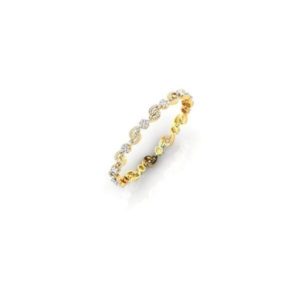 Elegant Diamond Bangles (4.48 Ct) In 18Kt Gold (15.100 Gram) 