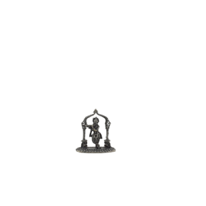 Silver Antique Krishna Idol (9 gms) For Pooja Room