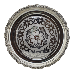 Silver Pooja Plate ( 262.500 Gms )