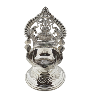 Silver Kamakshi Lamp (107Gms) in 925 Silver