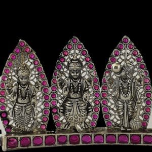 925 Silver Dashavatar Idols With Antique Finish and  Stones