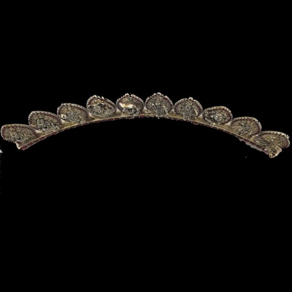 925 Silver Dashavatar Idols With Antique Finish and  Stones