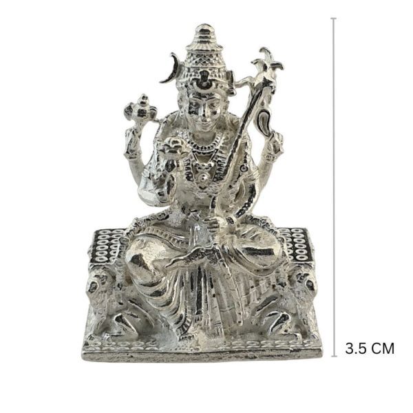 925 Handcrafted Sterling Silver Kamakshi Idol