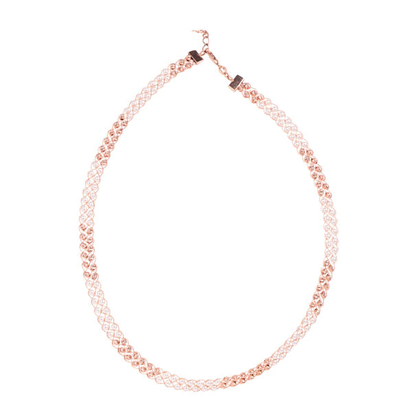 Pearl Necklace in 18K Rose Gold