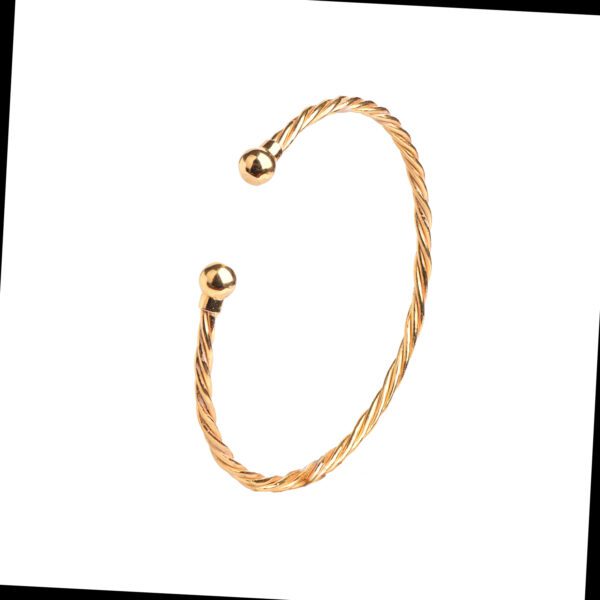 22K Plain Gold Bracelet