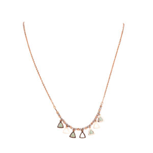 Elegant Rose Gold Necklace in 18K Gold