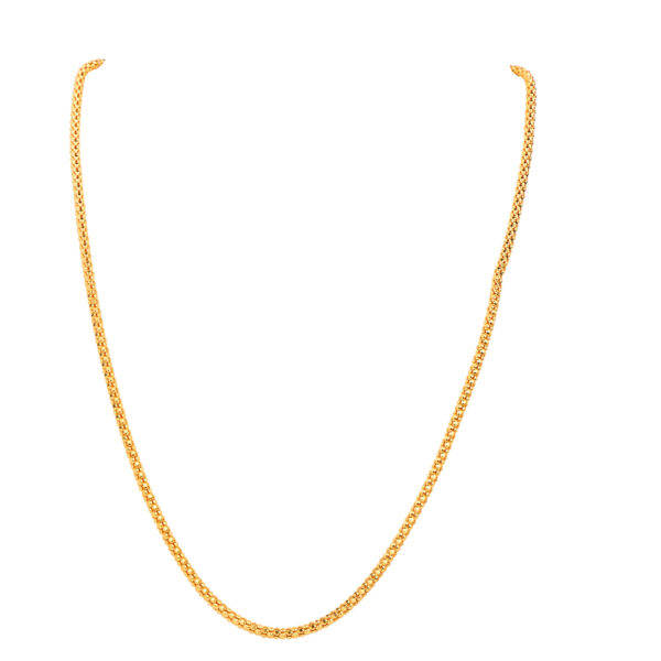 22K Plain Gold Chain