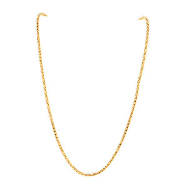 22K Plain Gold Chain