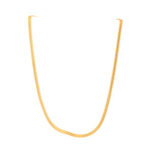 22K Plain Gold Chain