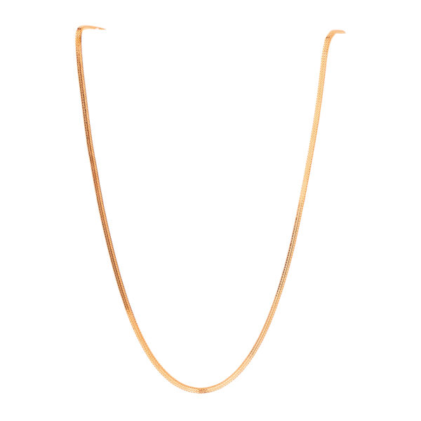 22K Plain Gold Chain