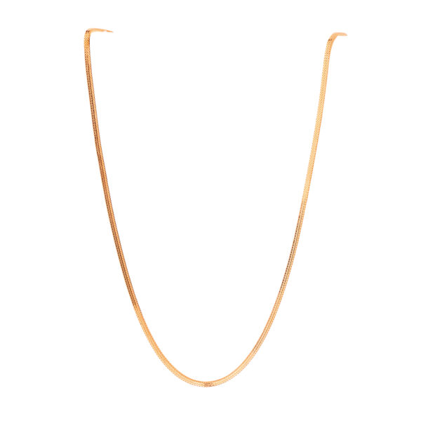 22K Plain Gold Chain