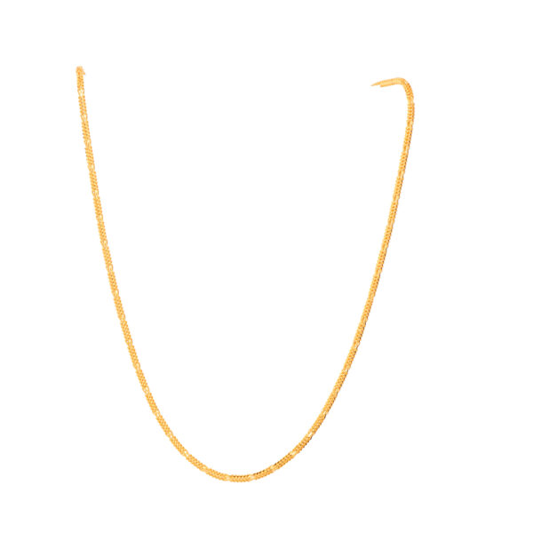 22K Plain Gold Chain