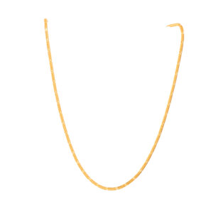 22K Plain Gold Chain