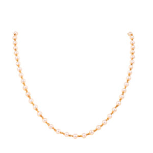 22K Gold Pearl Chain