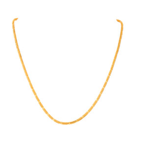 22K Plain Gold Chain