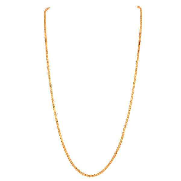 22K Plain Gold Chain