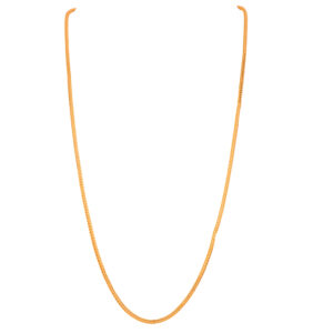 22K Plain Gold Chain