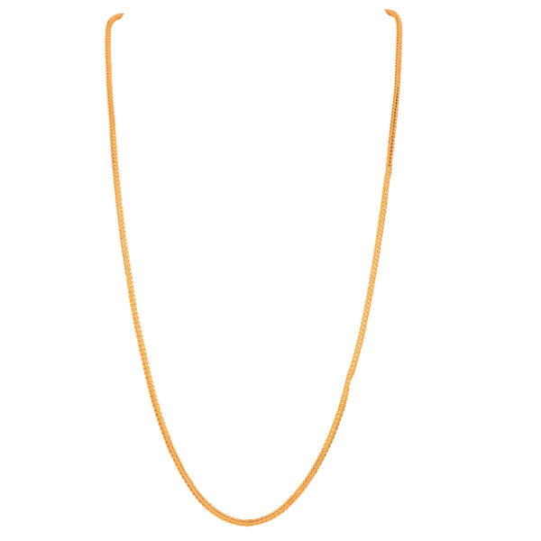 22K Plain Gold Chain