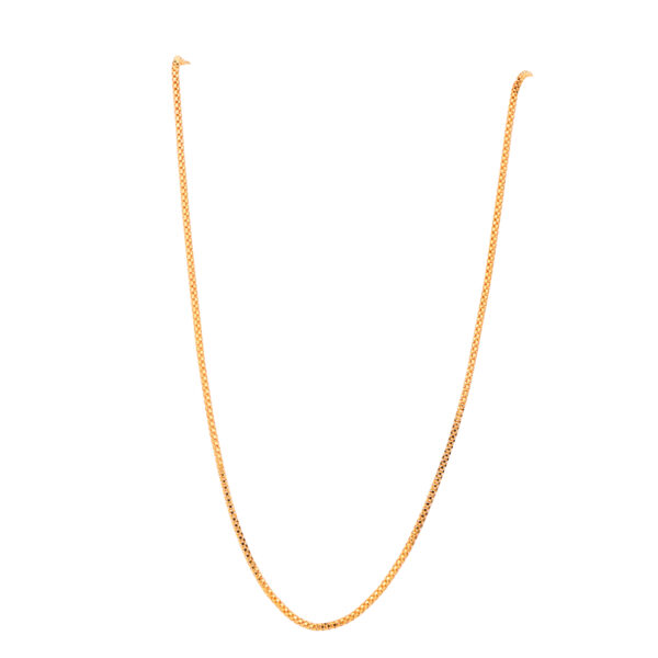 22K Plain Gold Chain