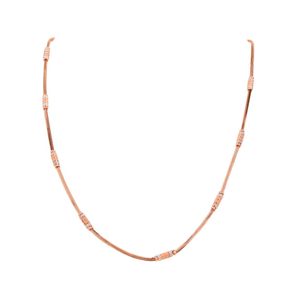 18K Rose Gold Chain