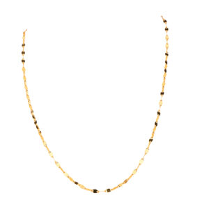 22K Plain Gold Chain