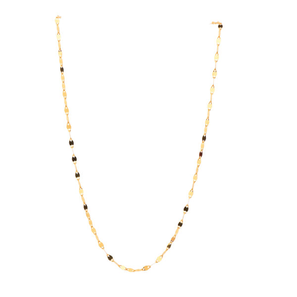 22K Plain Gold Chain