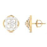 Diamond Studs(0.49Ct) for Women in 18Kt Gold (3.100 gram)