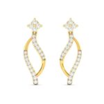 Diamond Earring (0.34 Ct) in 18K Gold (3.000 gram) for Women