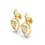 Diamond Earring (0.52Ct) in 18Kt Gold (3.270 gram) for Women