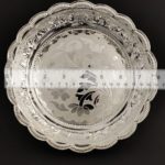 Handcrafted Silver Pooja Plate (317 Gms)