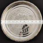 Handcrafted Silver Pooja Plate (299 Gms)