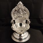 Silver Kamakshi Lamp (31 Gms) in 925 Silver