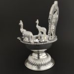 Exclusive Silver Kamakshi Lamp (274 Gms)