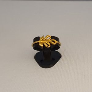Gold Ring (1.720 Grams), 22Kt Plain Yellow Gold Jewellery for Women