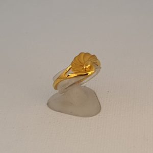 Gold Ring (2.050 Grams), 22Kt Plain Yellow Gold Jewellery for Women