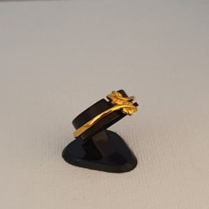 22Kt Plain Gold Lightweight  Ring (2.140 Grams) for Women