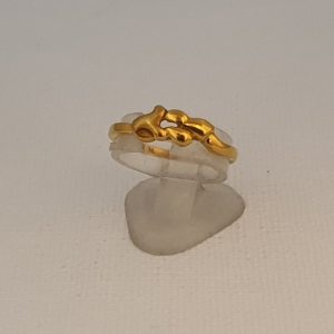 Gold Ring (2.240 Grams), 22Kt Plain Yellow Gold Jewellery for Women