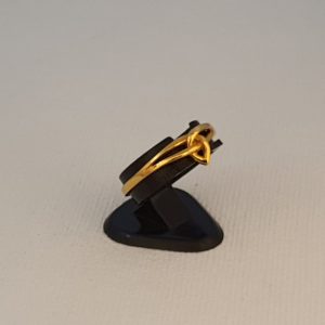 Gold Ring (1.740 Grams), 22Kt Plain Yellow Gold Jewellery for Women