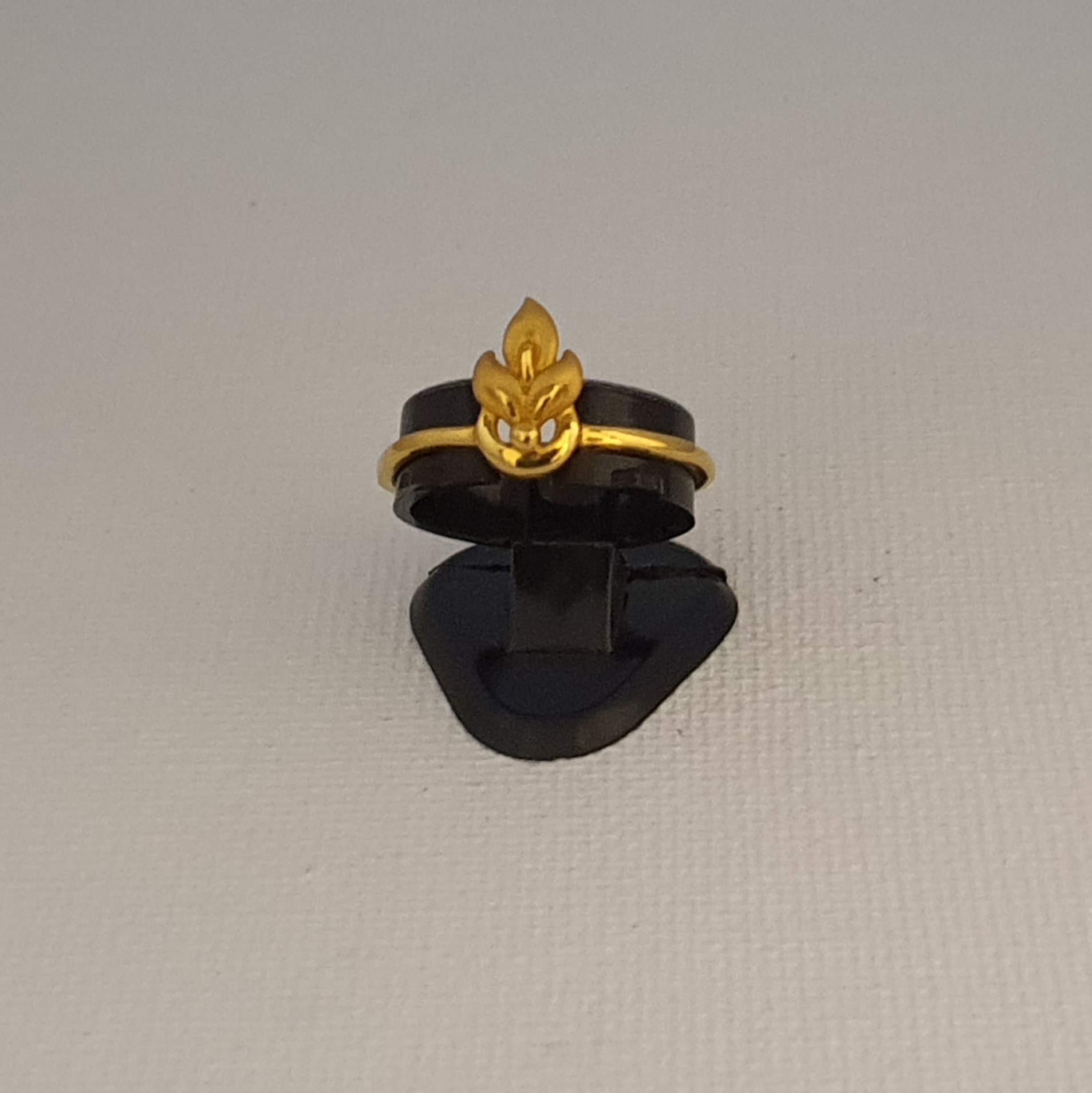 22karat yellow gold handmade ring fabulous band yellow Citrine (sunela in  hindi) stone jadau jewelry from rajasthan india ring10 | TRIBAL ORNAMENTS