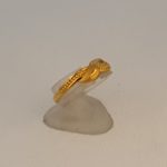 22Kt Plain Gold Lightweight  Ring (2.080 Grams) for Women