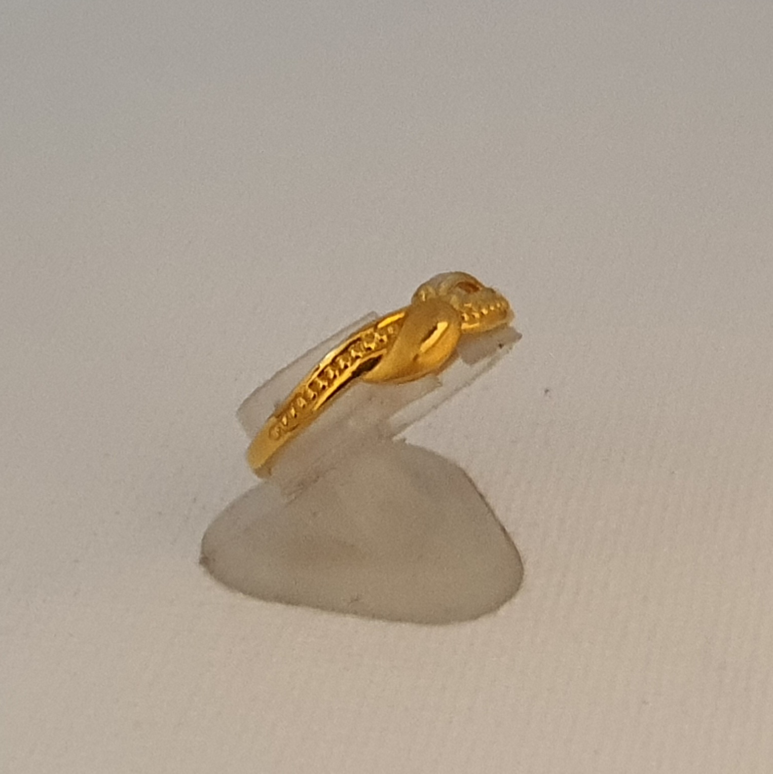 22k Plain Gold Ring JGS-2208-06867 – Jewelegance