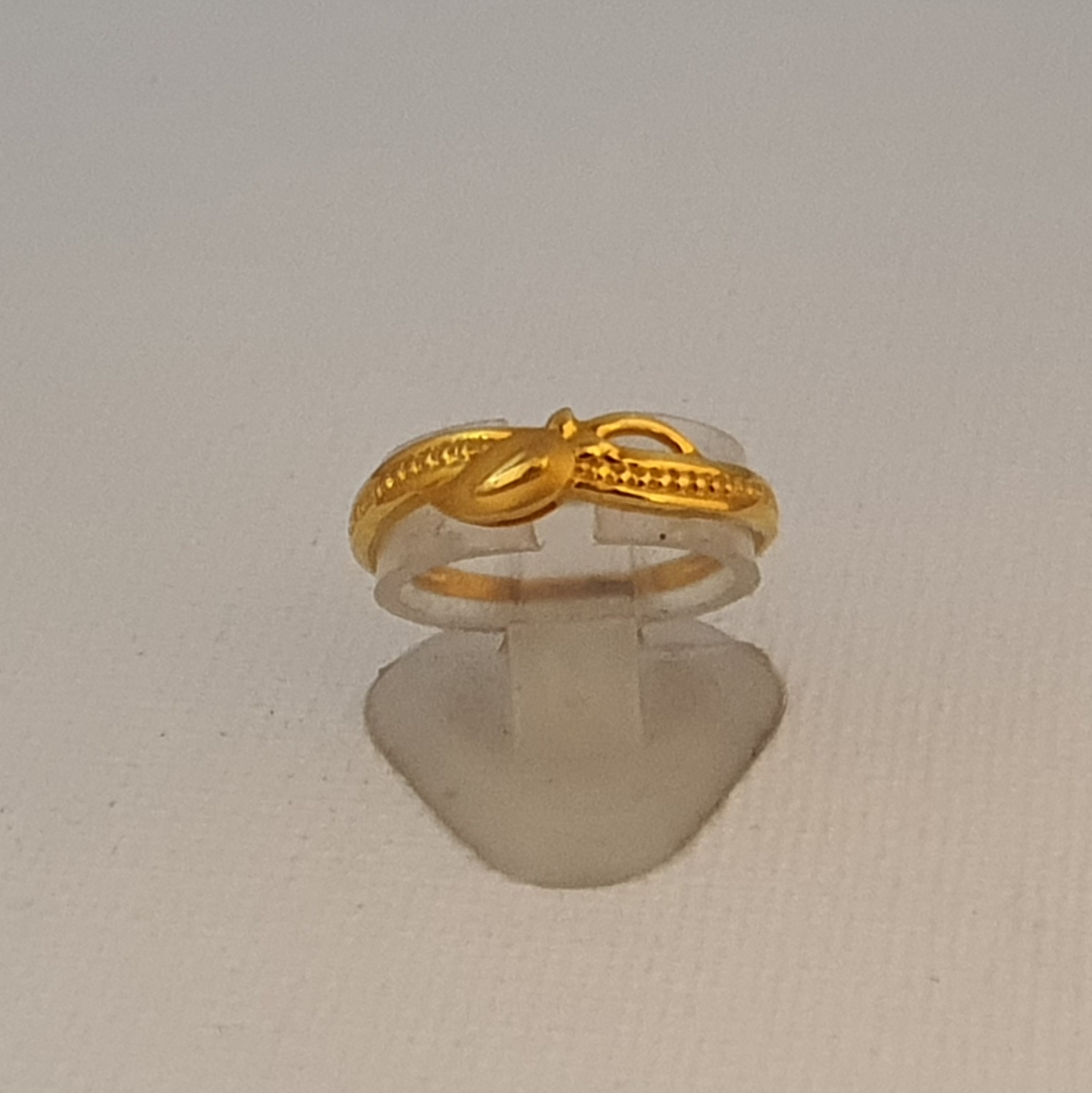 Fine Indian 21k gold ring, weight 2.87 grams - مصاغات الأربش للذهب  بالسعودية قسم المتجر الإلكتروني