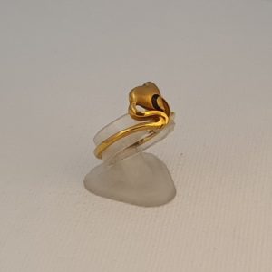Gold Ring (3.030 Grams), 22Kt Plain Yellow Gold Jewellery for Women