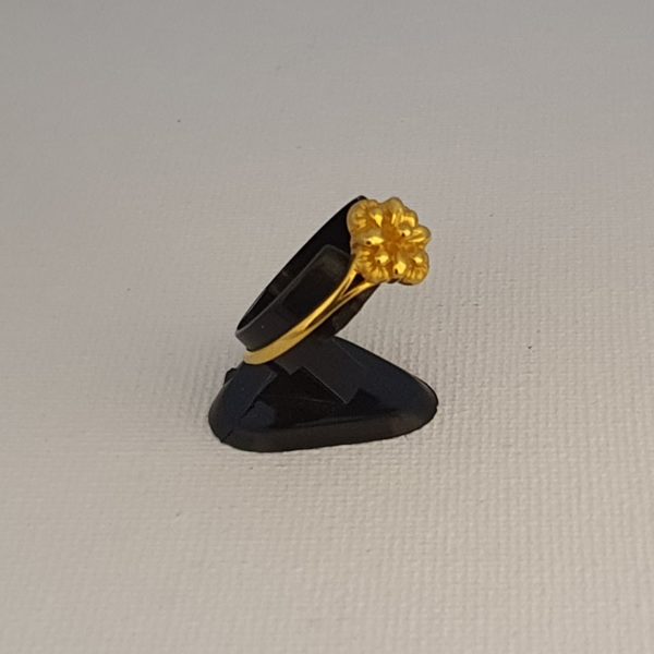 22Kt Women's Plain Yellow Gold Ring (2.340 Grams)