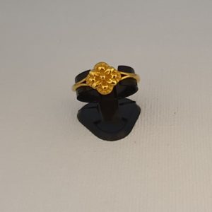 Gold Ring (2.340 Grams), 22Kt Plain Yellow Gold Jewellery for Women