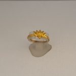 Women's Gold Ring (1.610 Grams), 22Kt Plain Yellow Gold