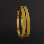 Gold Bangles (26.170 grams) set of 2 in 22K Yellow Gold