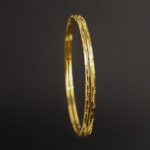 Gold Bangles (18.400 Gms) set of 2 in 22K Yellow Gold